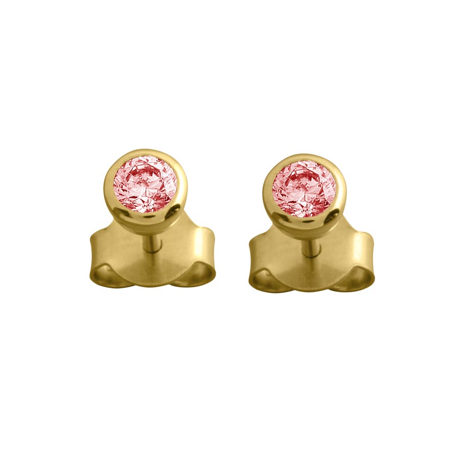 012223-3138-041 | Ohrstecker Freiberg 012223 333 Gelbgold Rubin100% Made in Germany  